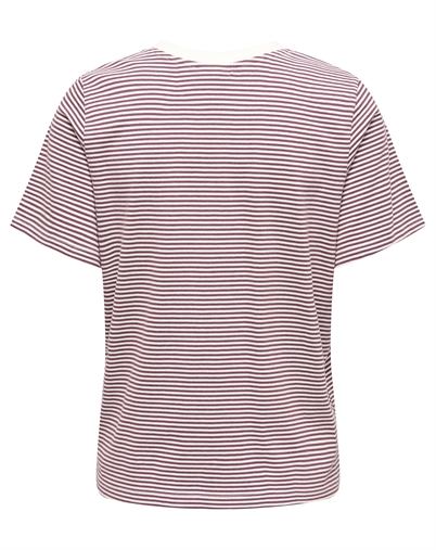 JDY - JDYPisa Print T-shirt - Cloud Dancer/Windsor